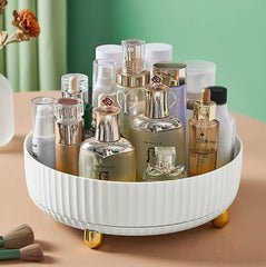 360-Rotating Makeup Organizer Tray Cosmia.pk