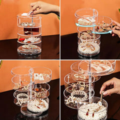 Elegant Multi-Layer Accessory Display Case Cosmia.pk
