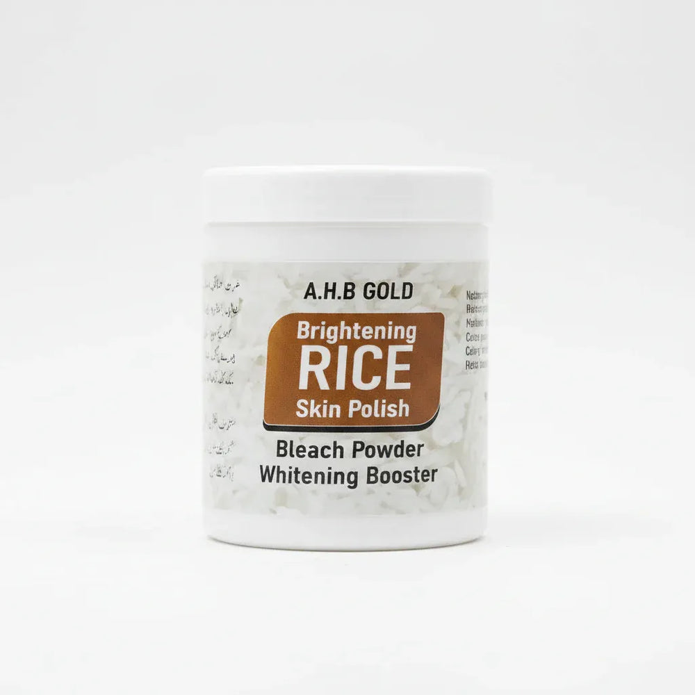 A.H.B GOLD Brightening Rice Skin Polish Bleach Powder Whitening A.H.B GOLD