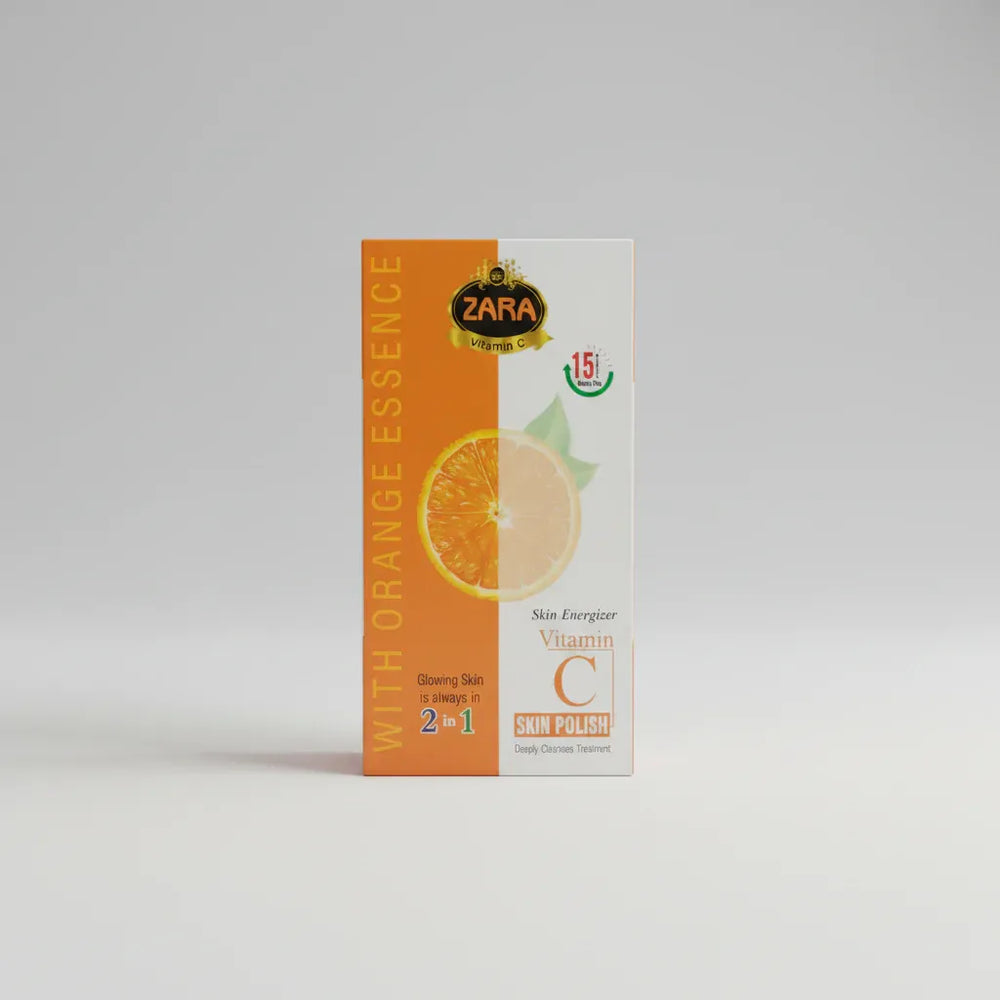 Zara Vitamin C Skin Polish With Orange Essence Zara
