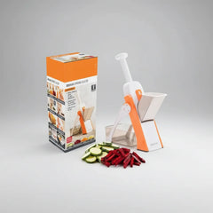 Multi-Functional Spring-Loaded Vegetable Slicer and Dicer Cosmia.pk