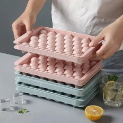 Round Ball Ice Cube Tray Mold with Lid - Each Cosmia.pk