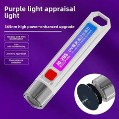 K-206 Portable-365nm UV Light Detection Flashlight Cosmia.pk