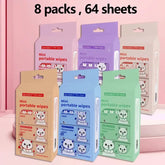 Qianhui Mini Portable Wet Wipes Multipack - Each Qianhui