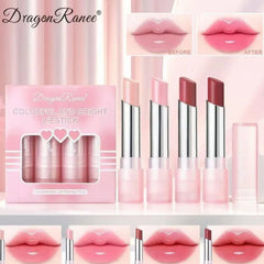 Dragon Ranee Color Changing Lipstick Set - 4Pcs Dragon Ranee
