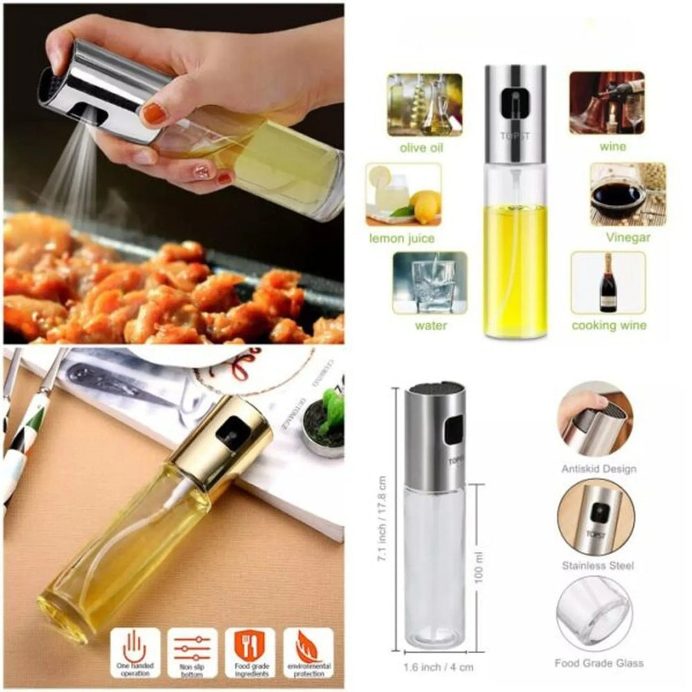 Glass Cooking Oil Sprayer Bottle-100ml Cosmia.pk
