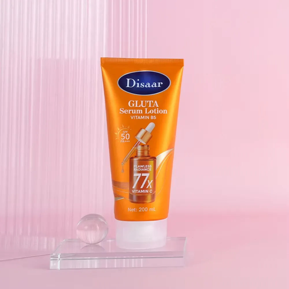 Disaar Gluta Serum Lotion SPF 50 Flawless Radiance – 200ml Disaar