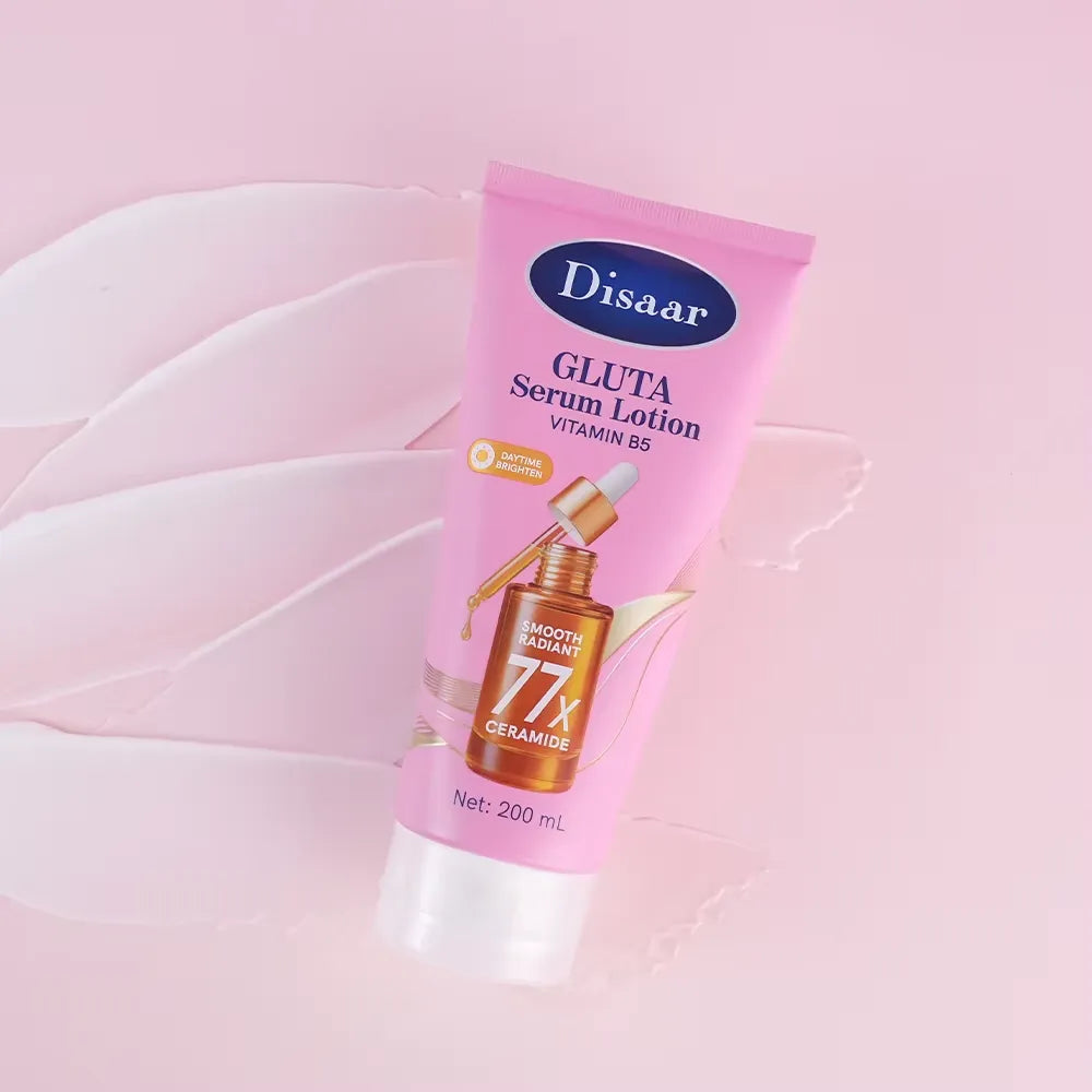 Disaar Gluta Serum Lotion Daytime Brighten Smooth Radiant - 200ml Disaar
