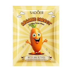 Sadoer Organic Carrot Firming Facial Mask with 26% Retinol-Each Sadoer
