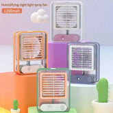 Portable Mini Air Conditioner Fan with Cool Mist Humidifier Cosmia.pk