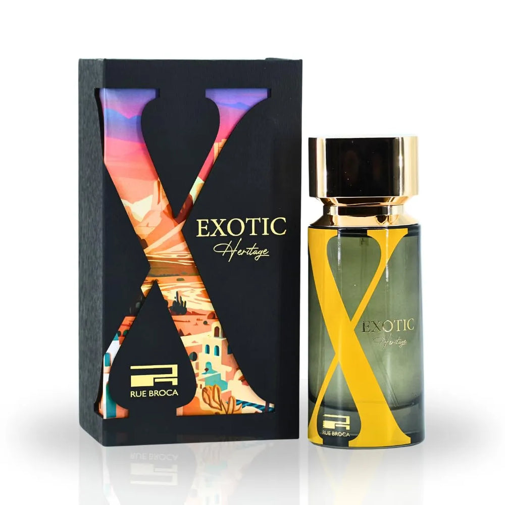 Afnan RUE BROCA Exotic Heritage Perfume Spray EDP For Men 100ml Afnan