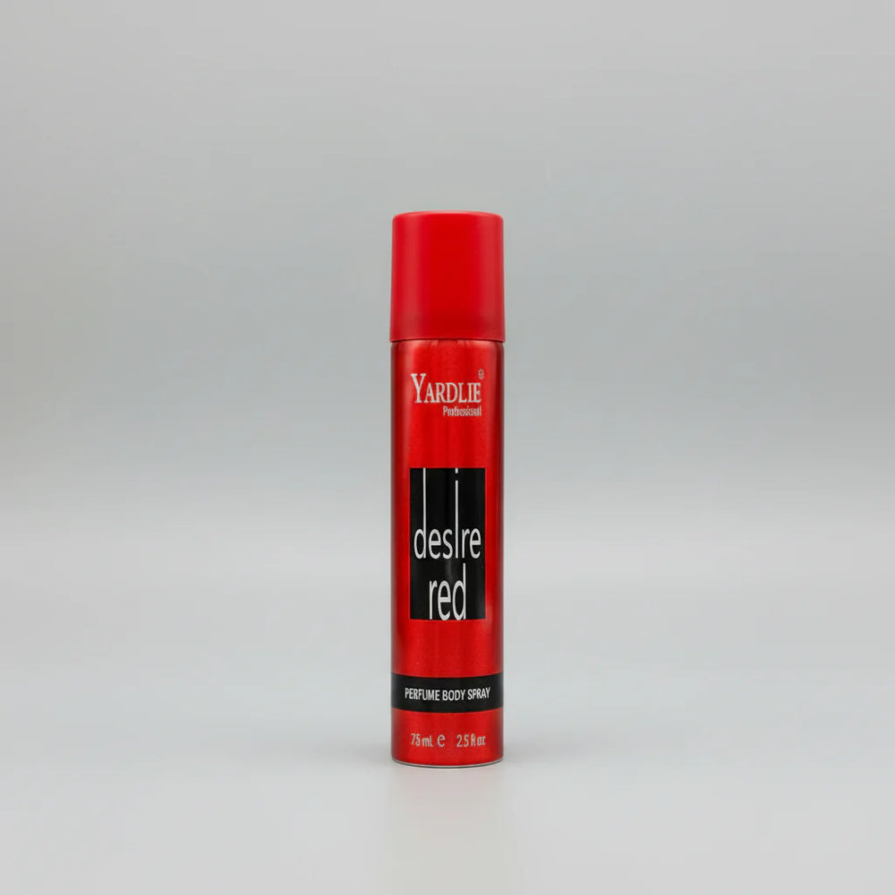 Yardlie Desire Red Body Spray - 75ml Yardlie