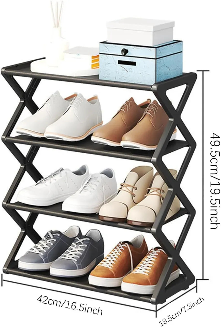 4-Layer Shoe Rack Cosmia.pk