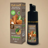 Hairwell Light Brown Shampoo Hair Color – 160ml Hairwell
