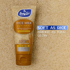 Body Sol Brightening Rice Milk Facewash - 100ml Body Sol