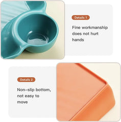Dumpling & Snack - 4 Piece Plate Set Cosmia.pk