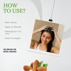 Hairwell Natural Black Shampoo Hair Color – 160ml Hairwell