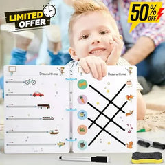 Kidmocy Stroke Line Dot to Dot Stage 01 Tracing Educational Kit -64 Cosmia.pk