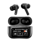 Airpods X Digital Touch Screen – Black Edition Cosmia.pk