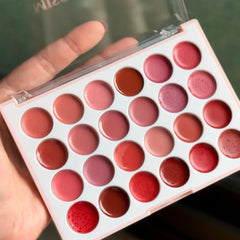 Miss Rose All Round Matte Lipstick Palette – 24 Colors Miss Rose