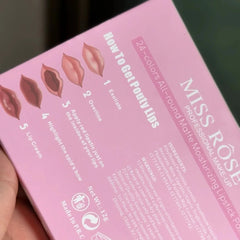 Miss Rose All Round Matte Lipstick Palette – 24 Colors Miss Rose