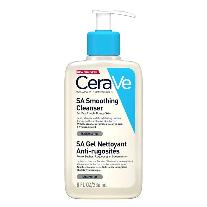 CeraVe SA Smoothing Cleanser – 236ml – 100% Original CeraVe