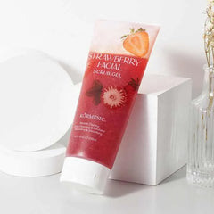 Kormesic Strawberry Facial Scrub Cleanser Gel-200ml Kormesic
