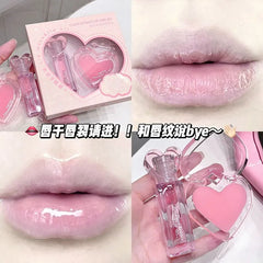 Gege Bear Plant Extract Lip Mask Lip Oil - 2Pcs Set Gege Bear