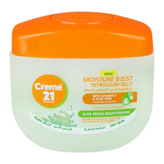 Creme 21 Moisture Boost Aloe Fresh Moisturizing Petroleum Jelly Creme 21