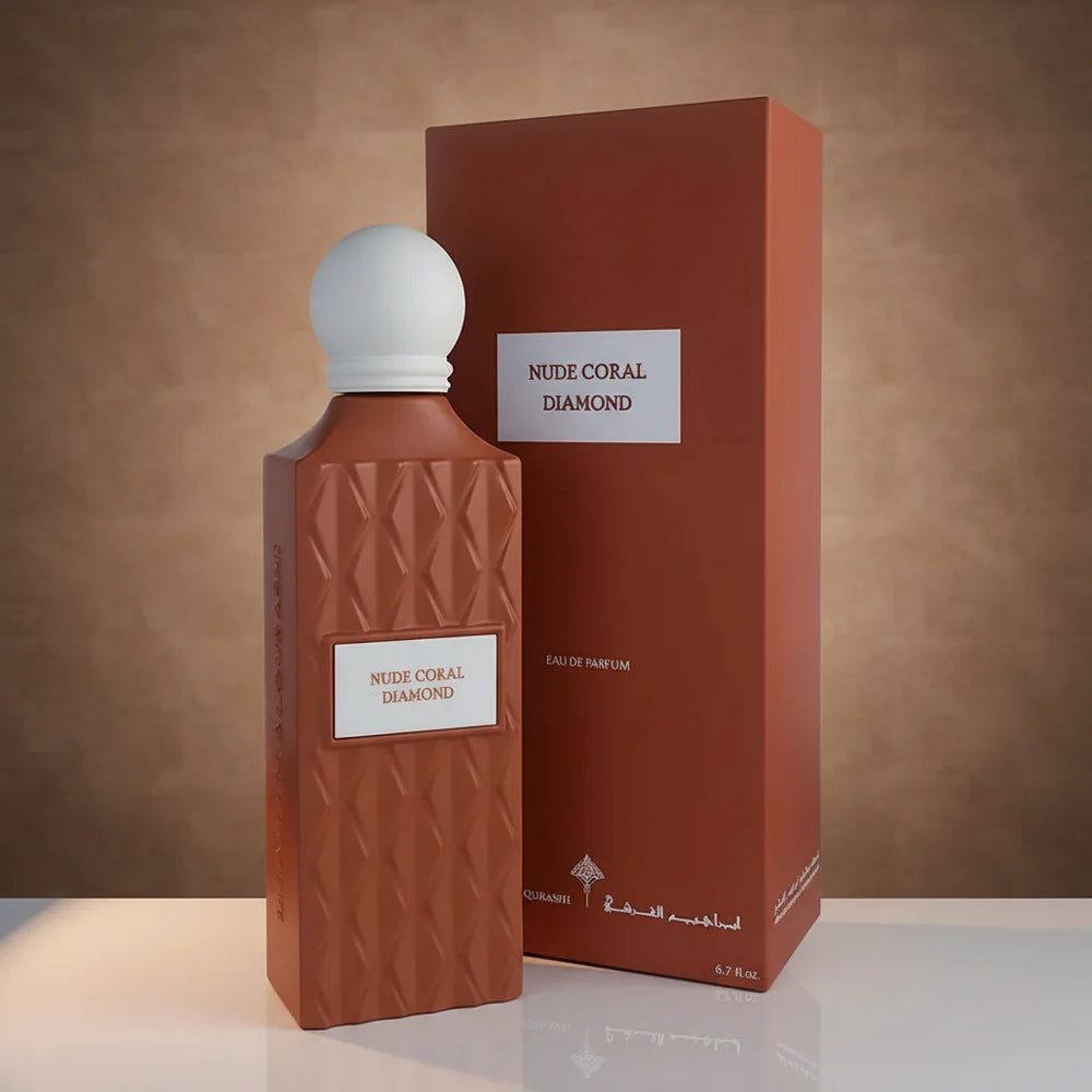 Ibraheem Al Qurashi Nude Coral Diamond Eau de Parfum -200ml Ibrahim Al Qurashi