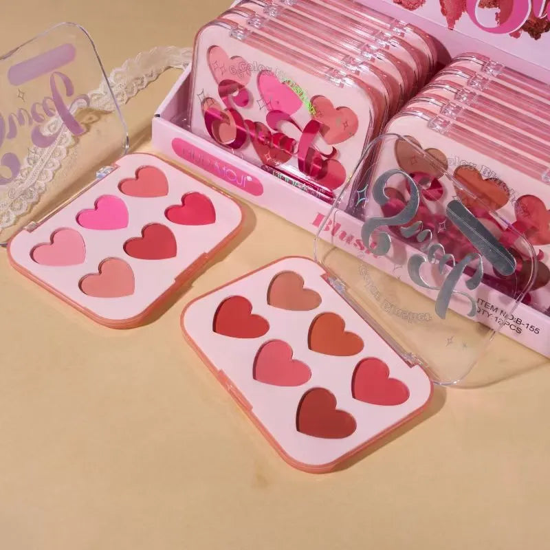 HUDAMOJI Heart Blusher Kit Huda Moji