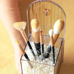 Creative Multi-grid Dressing Table Lipstick Jewellery and Brush Storage Box Cosmia