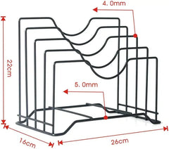 Stainless steel Pot Lid Holder Cosmia.pk