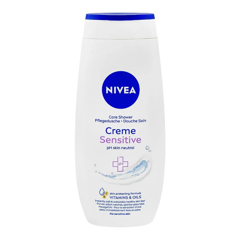 Nivea Creme Sensitive pH Skin Neutral Care Shower Cream – Nivea