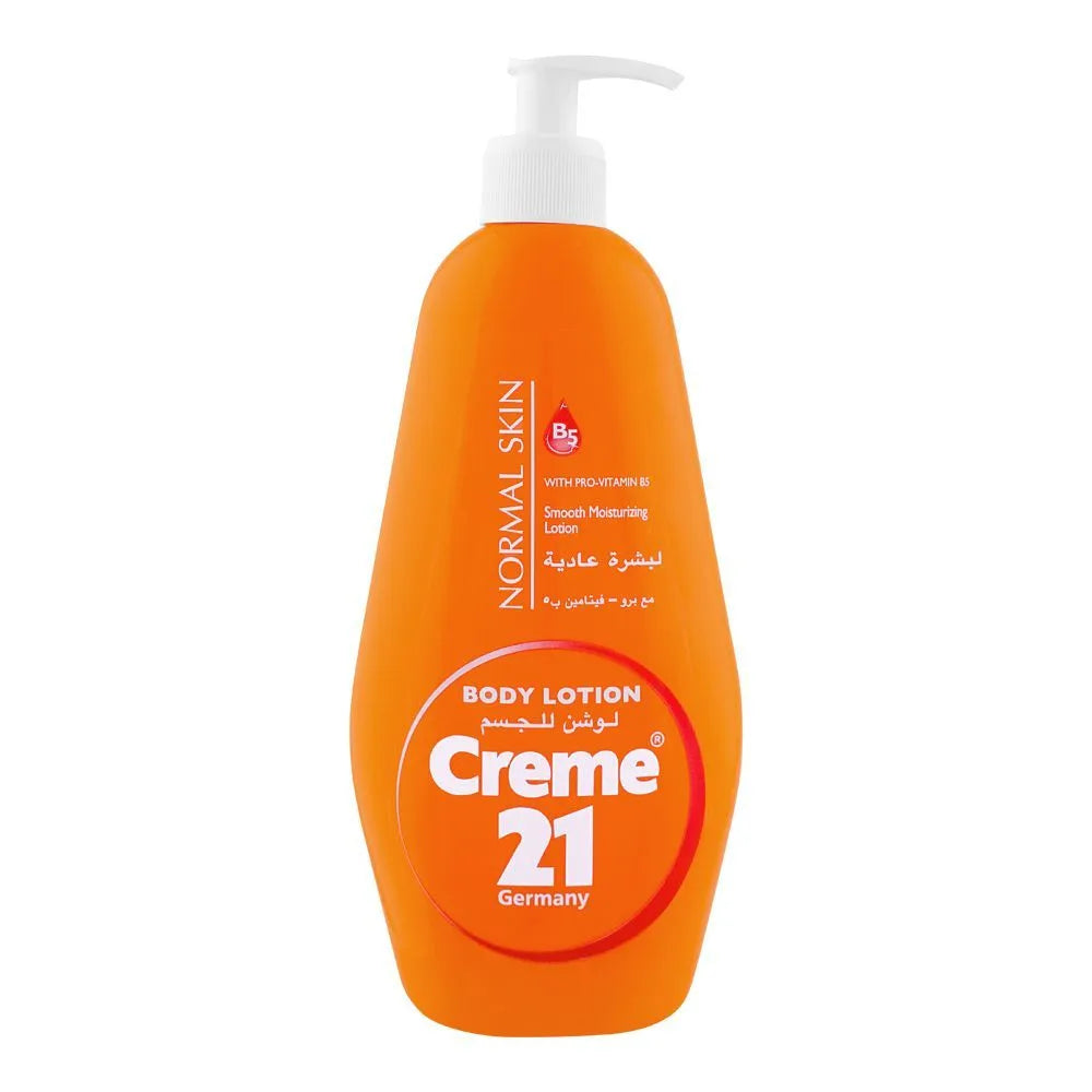Creme 21 Normal Skin With Pro Vitamin B5 Body Lotion - 600ml Creme 21