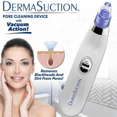 DermaSuction Cell Operated Blackhead Remover with 4 Suction Heads Cosmia.pk