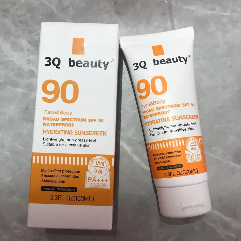 3Q Beauty Face & Body SPF 90 Waterproof Sunscreen 100ml 3Q Beauty