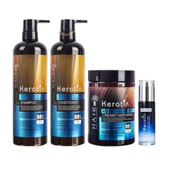 Keratin Hair Care Combo – 4 in 1 Set Keratin