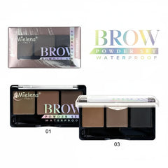 Mielena Italy 3-in-1 Eyebrow Palette Mielena