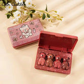 Color Castle Lucky Bear Lipgloss 4Pcs Set Color Castle