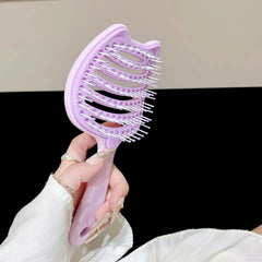 Cartoon-themed vented detangling hair brush Cosmia.pk