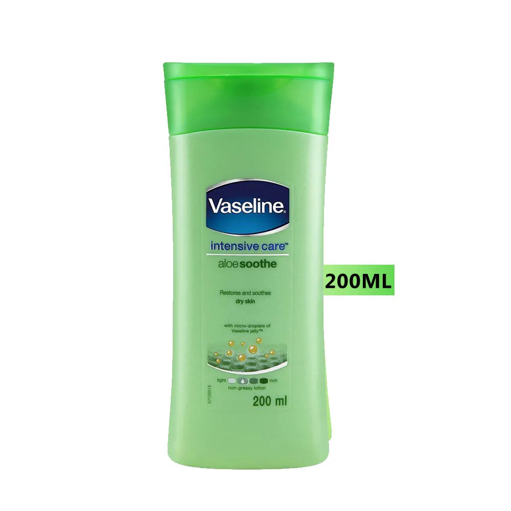Vaseline Body Lotion Intensive Care Aloe Soothe Vaseline