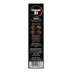 Creme 21 Men Brightening Cream with Vetiver - Niacinamide & Sun Creme 21