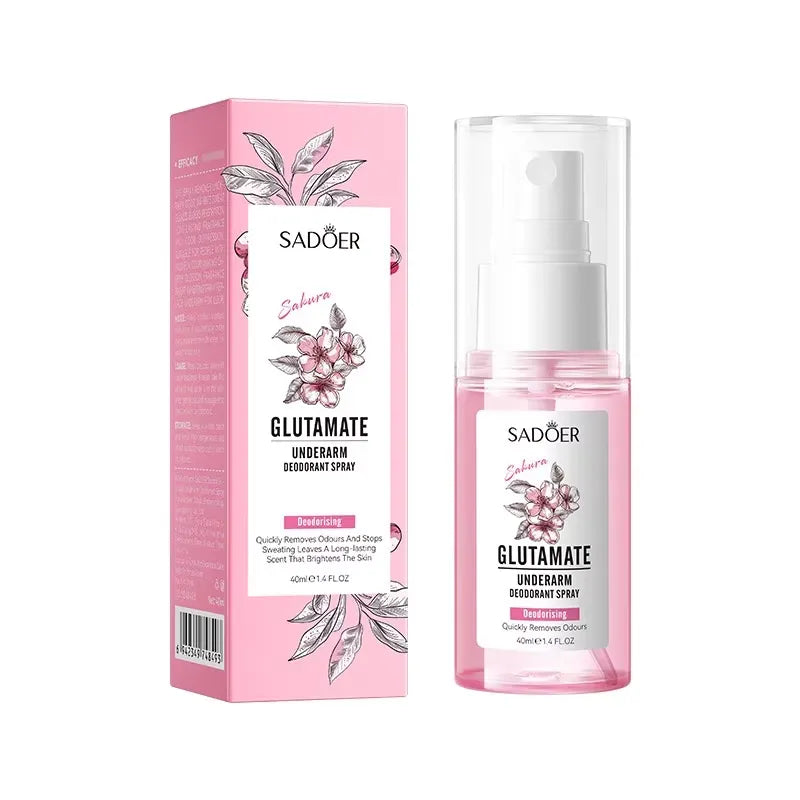 SADOER Underarm Stop Sweating Anti-odor Antiperspirant Deodorant Spray - 40ml SADOER