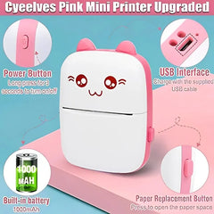 MINI PRINTER Adhesive Small Portable Bluetooth Printer Cosmia.pk