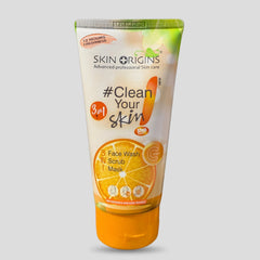 Skin Origins 3-in-1 Vitamin C Face Wash, Scrub & Mask - 100ml Skin Origins