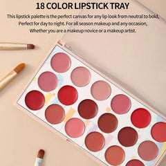 Mocallure Lipstick Kit - 18 Colors Mocallure