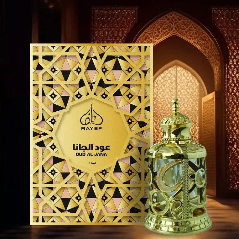 Rayef Oud Al Jana Perfume Oil – 20 ml Rayef