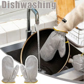 Gloves Wet/Dry Multi Dishwashing Rag Cleaning Multi Purpose Wire Cosmia.pk