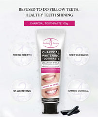 Aichun Beauty 3 Day Teeth Whitening Charcoal Toothpaste - 100ml Aichun Beauty